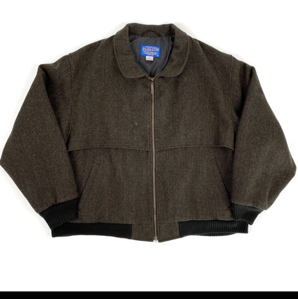 PENDLETON Wool Jacket Vintage Full Zip, Thinsulate